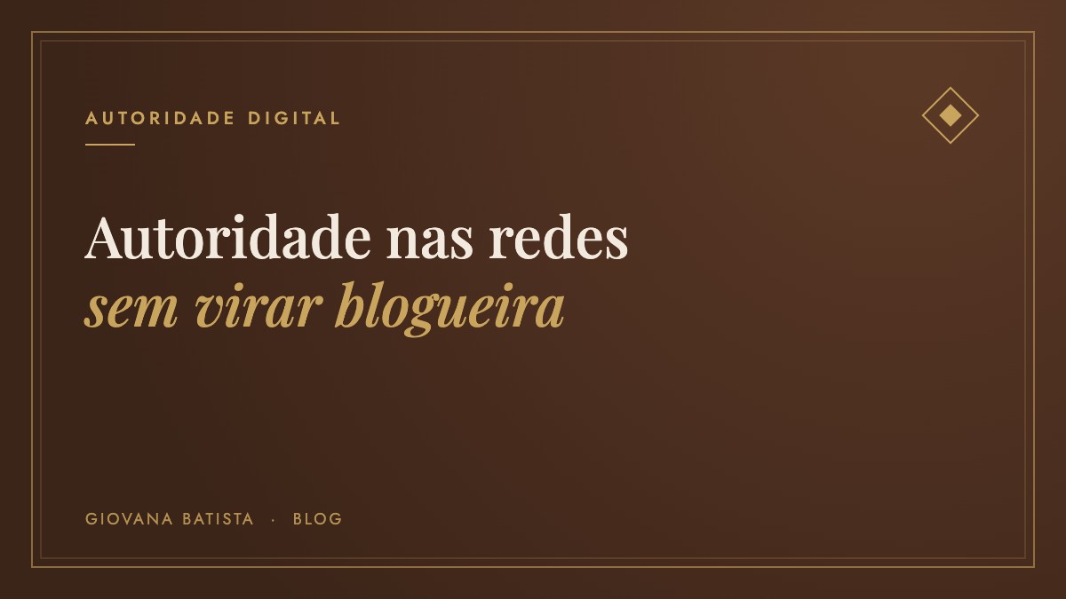 Como construir autoridade nas redes sociais sendo dona de clínica